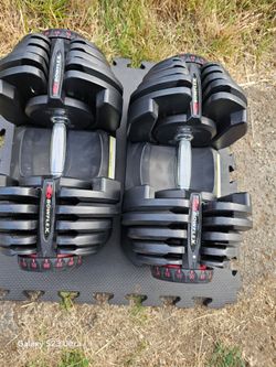 Bowflex Adjustable Dumbells 10-90