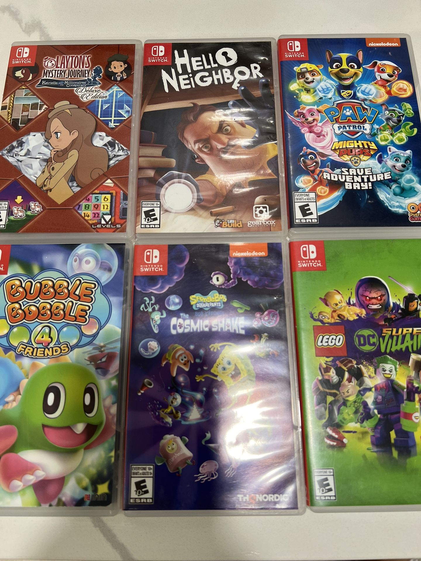 Nintendo Switch Video Games Super Mario Kart, Donkey Kong, LEGO and More