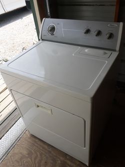 Whirlpool dryer Super Capacity 