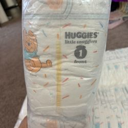 Huggies Size 1 Diapers 