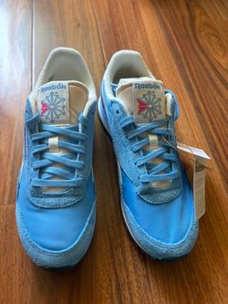 Reebok Classic Nylon Blue Pink Women’s Sneakers Size 8,5 New