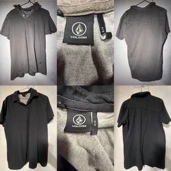 2x Volcom Polo Shirts