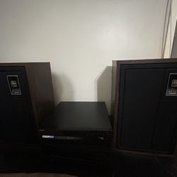 Vintage Stereo System – Receiver + CD Player + Speaker”