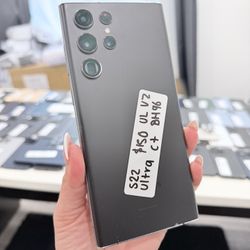 S22 Ultra 128Gb Crack Glass Unlocked  Battery 96