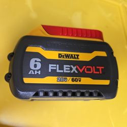 DEWALT 20V/60VMAX FLEXVOLT BATTERIE 6.0AH NEW 