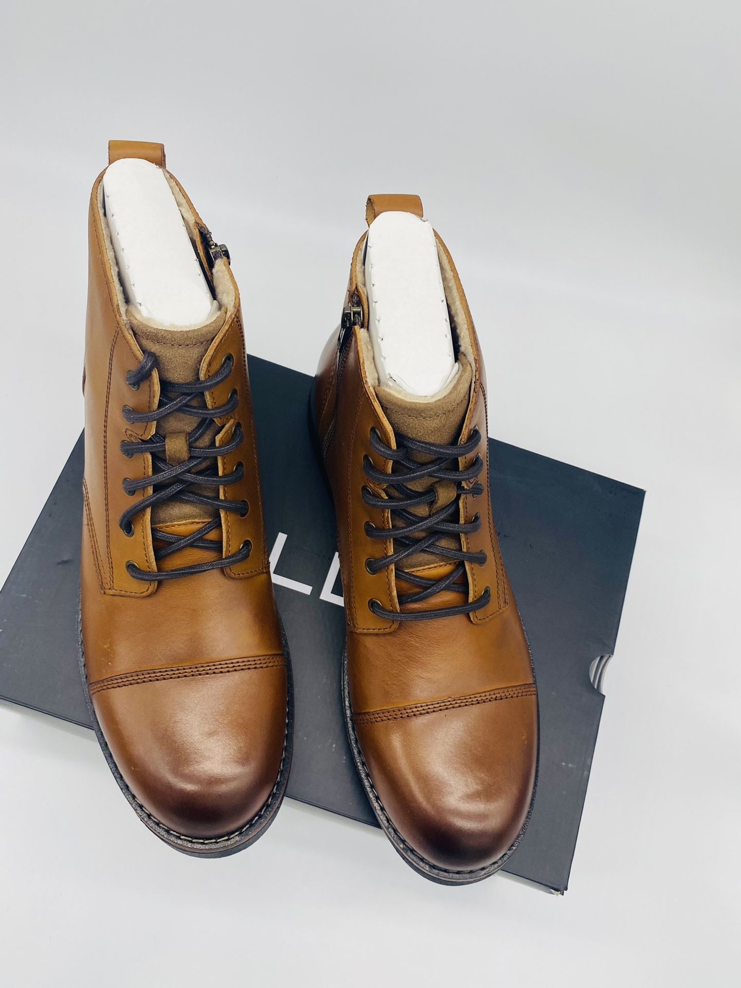 ALDO- Erirenia Cognac Men's Boots- New With Tags 