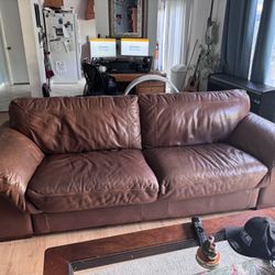 Leather Couch