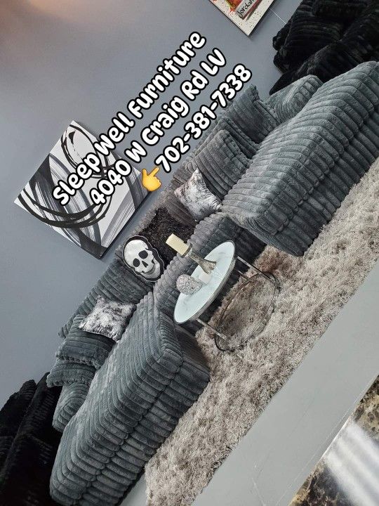 XL Double Chaise Sectional 👉Furniture Queen Bedrooms Dining Table Sets Avail