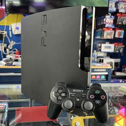 Modded PlayStation 3 Slim Complete w/cables & Controller *TRADE IN YOUR OLD GAMES HERE*