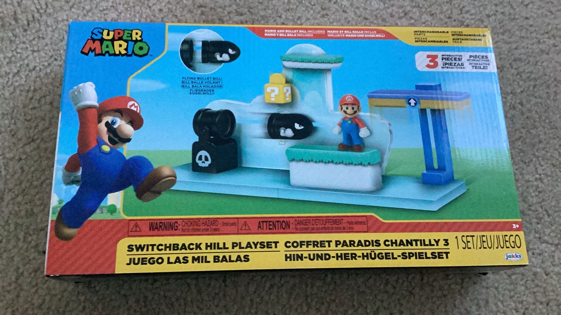 Super Mario Switchback Hill Playset (Unopened)