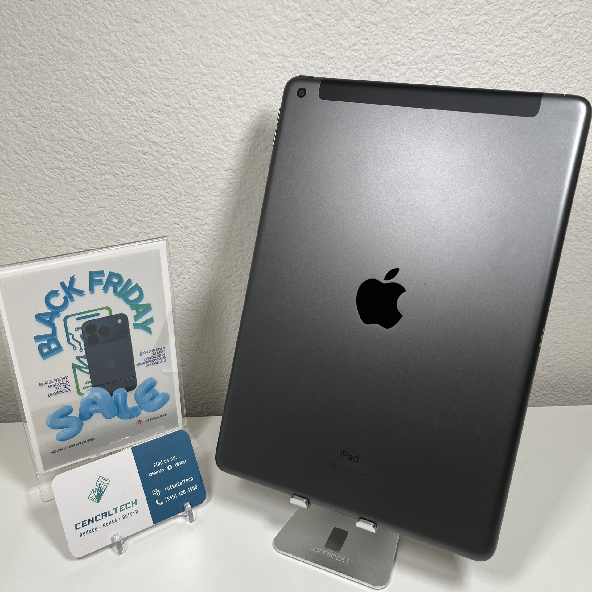 iPad 9th Gen 64gb Unlocked 97% 🔋 Health In Very Good Condition 