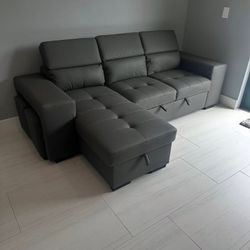 Sectional Sofa Bed No Free