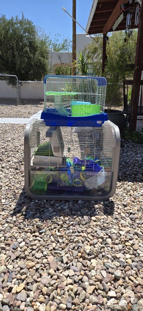 2 Cages For Small Rodent