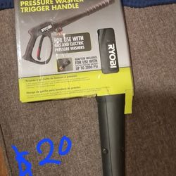 Power Washer Sprayed 