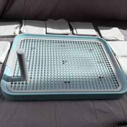 Dog Potty Training Tray with 8 Pads