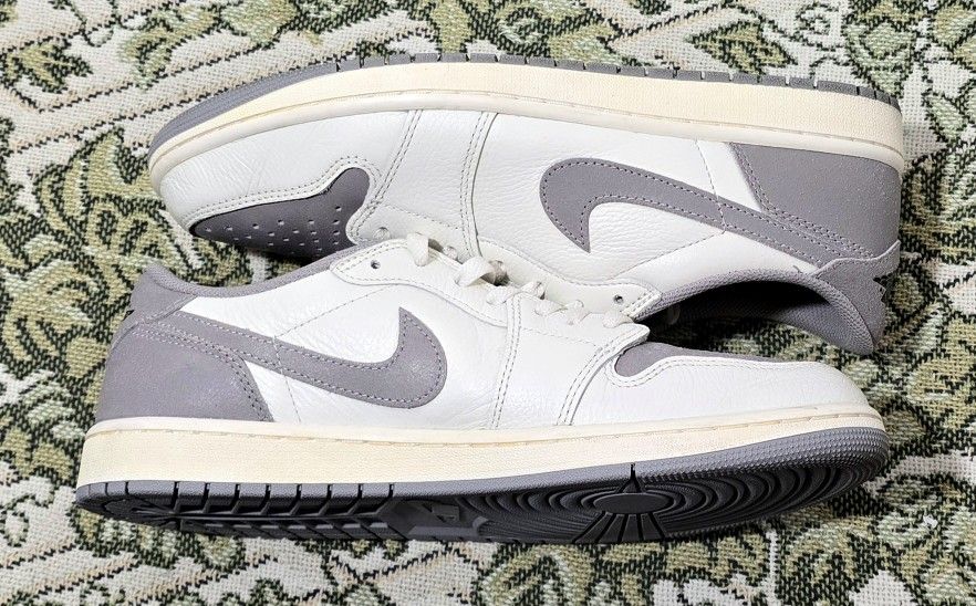 Retro Air Jordan 1 Low OG Atmosphere Grey Sz 11