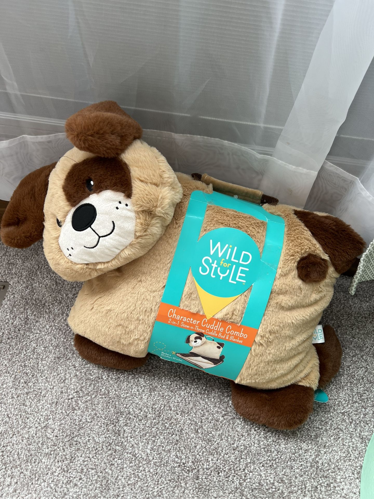 Puppy Pillow & Blanket