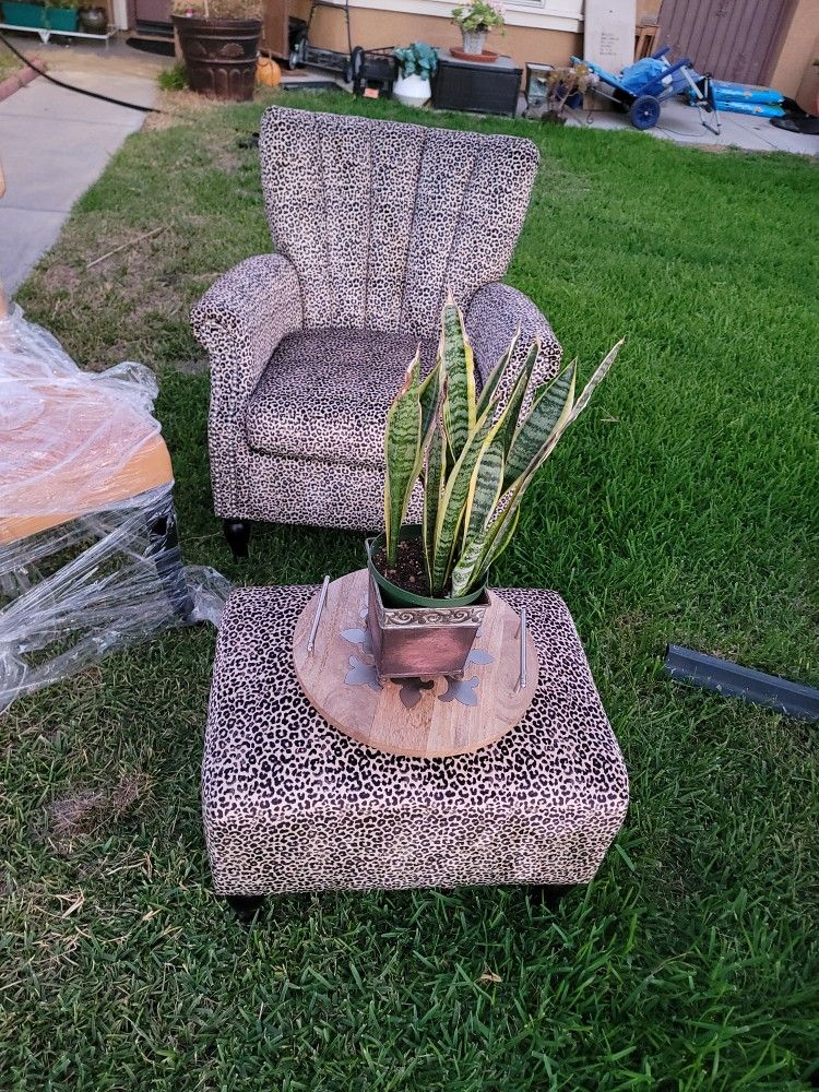 Sillon Individual Con Descansador De Pies