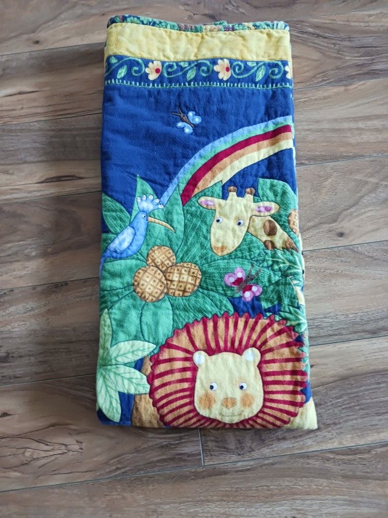 Rare Find Jungle Animals - Quilt
