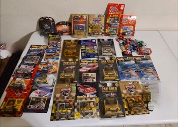 NASCAR CARS lot of 30 + cars.  All for $110 or $5 each