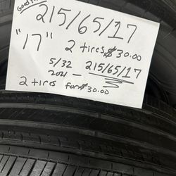 215/65/17 Goodyear Tire