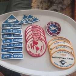 Vintage Transport Uniform PATCHES