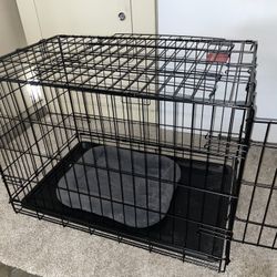 DOG CAGE & BED for CHEAP