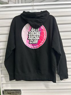 Anti Social Social Club Black Hoodie size M