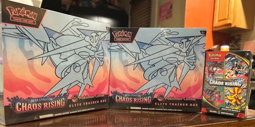 Chaos Rising Pokemon Center Etb’s