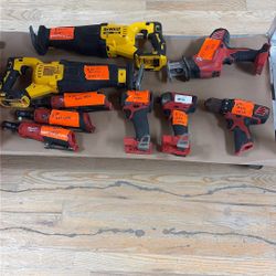 Milwaukee Dewalt Damaged Tools