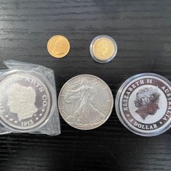 Gold & Silver Coin Lot