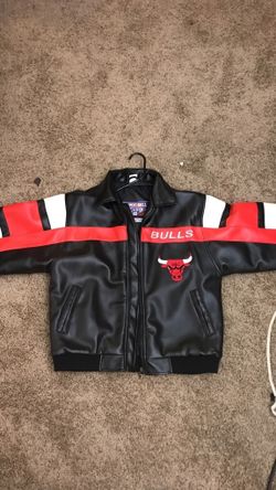 Chicago bulls leather jacket
