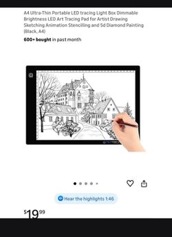 *Wholesale* A4 Ultra-Thin Portable LED tracing Light Box Dimmable Brightness LED Art Tracing Pad for Artist Drawing Sketching Animation Stencilling