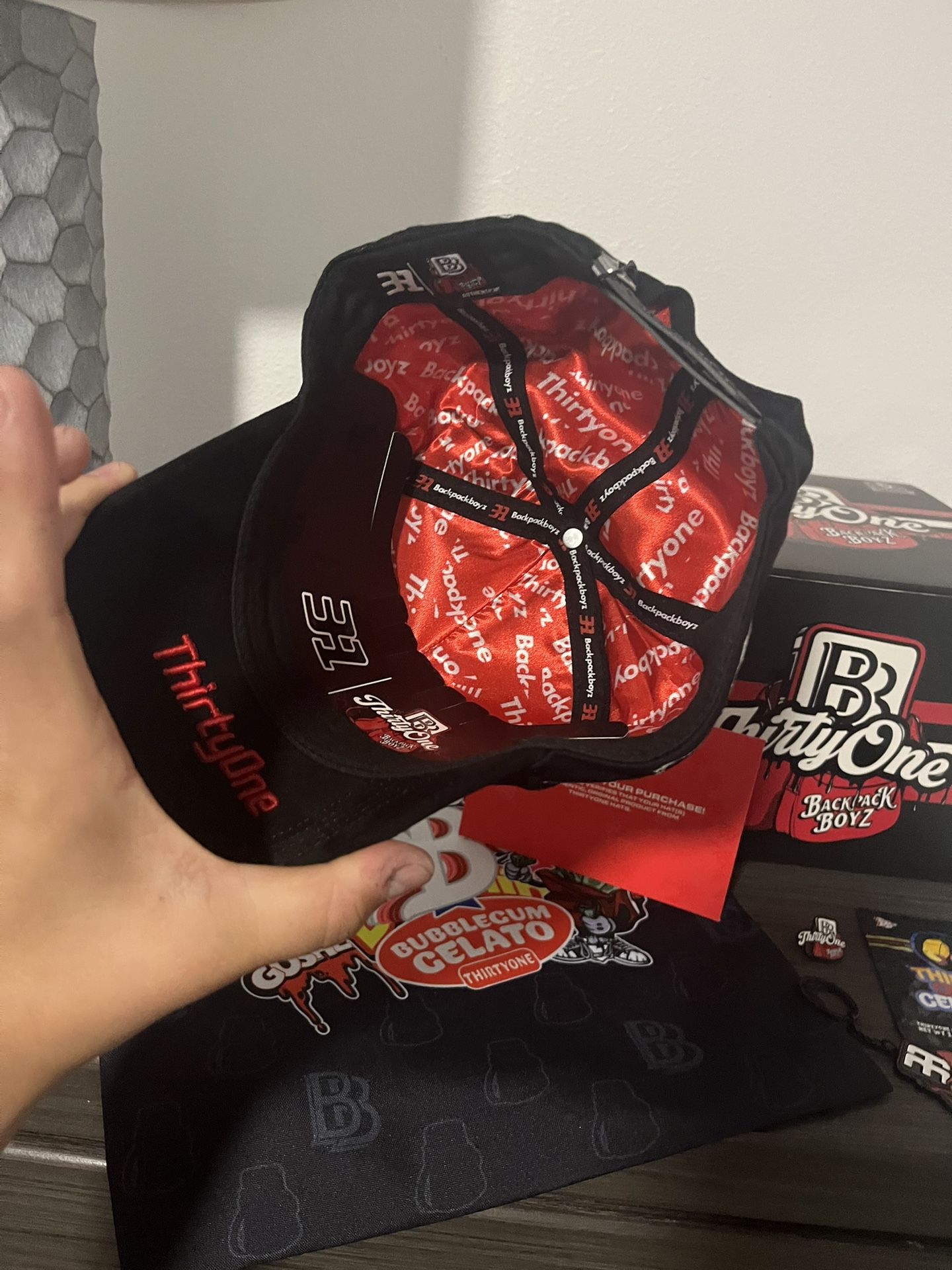 Backpack boys X 31 Hats