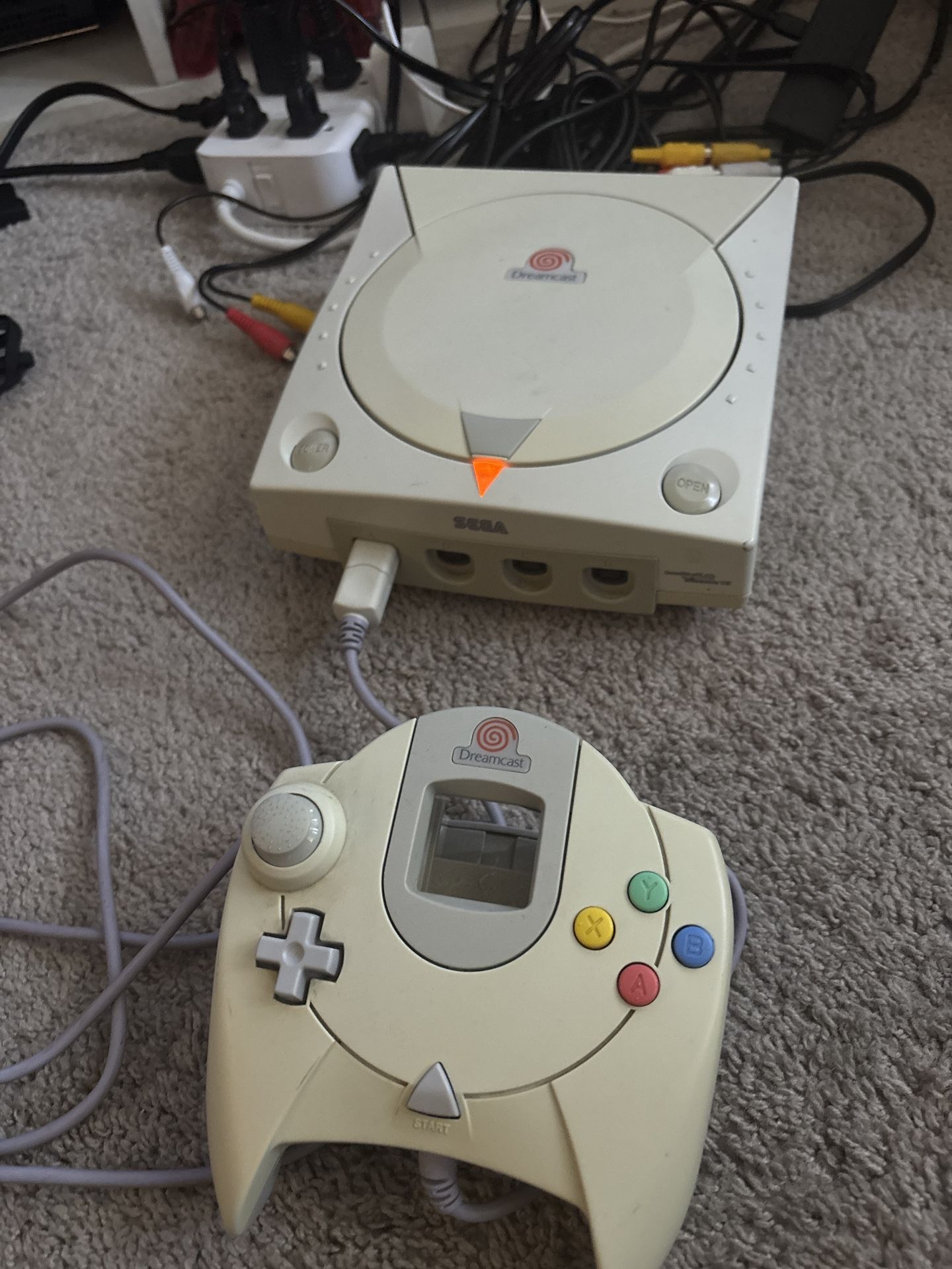Sega Dreamcast With NBA Basketball