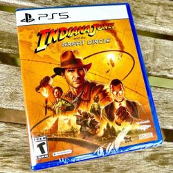 Indiana Jones and The Great Circle (PS5 / PlayStation 5) New Not-Opened Sealed 