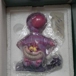 Disney Classic Alice In Wonderland Cheshire Cat Twas Brillig 1994 w/pin & COA. 