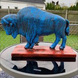 Let’s Go Buffalo Statue