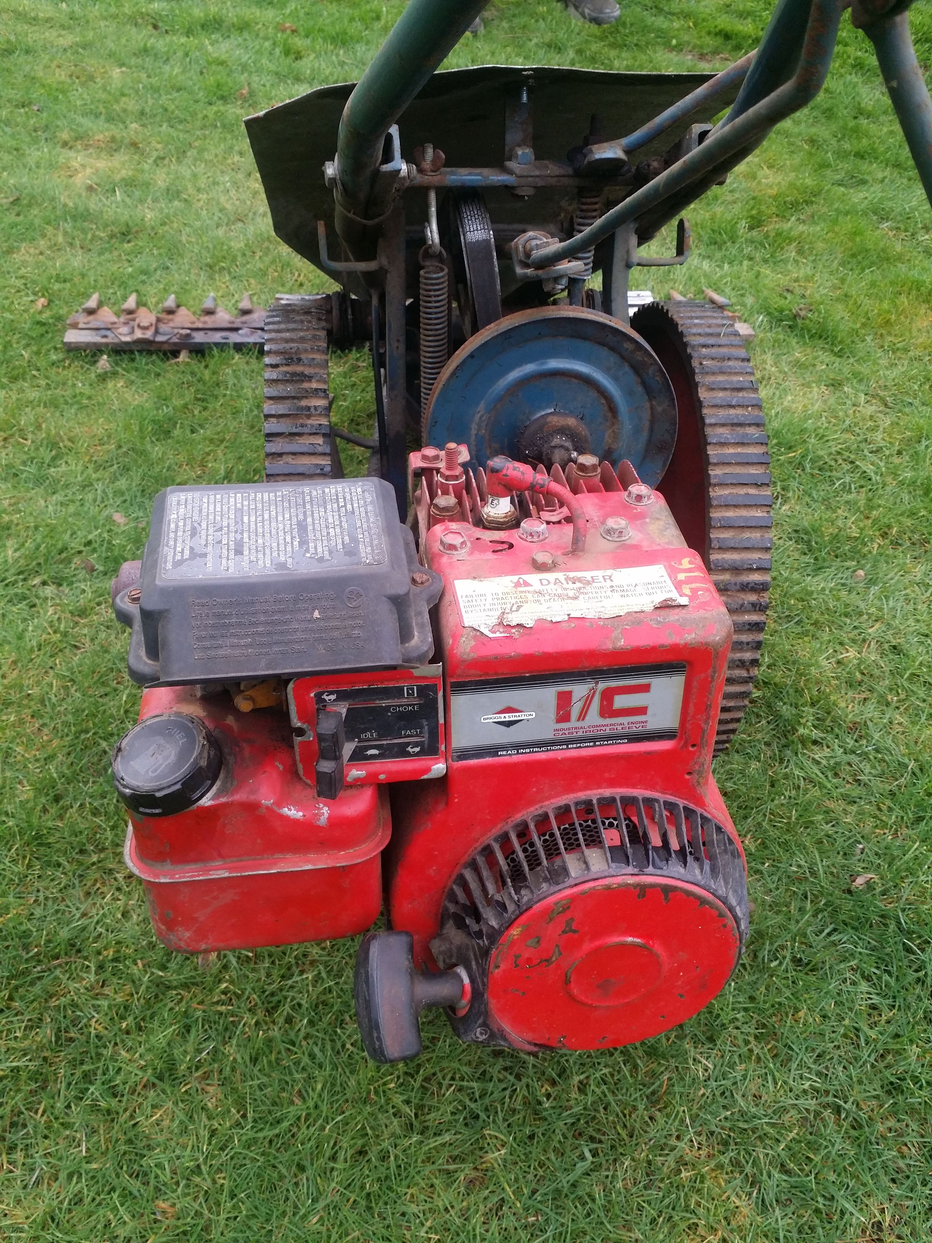 Jari Monarch Walk Behind Self Propelled Sickle Bar Mower for Sale in