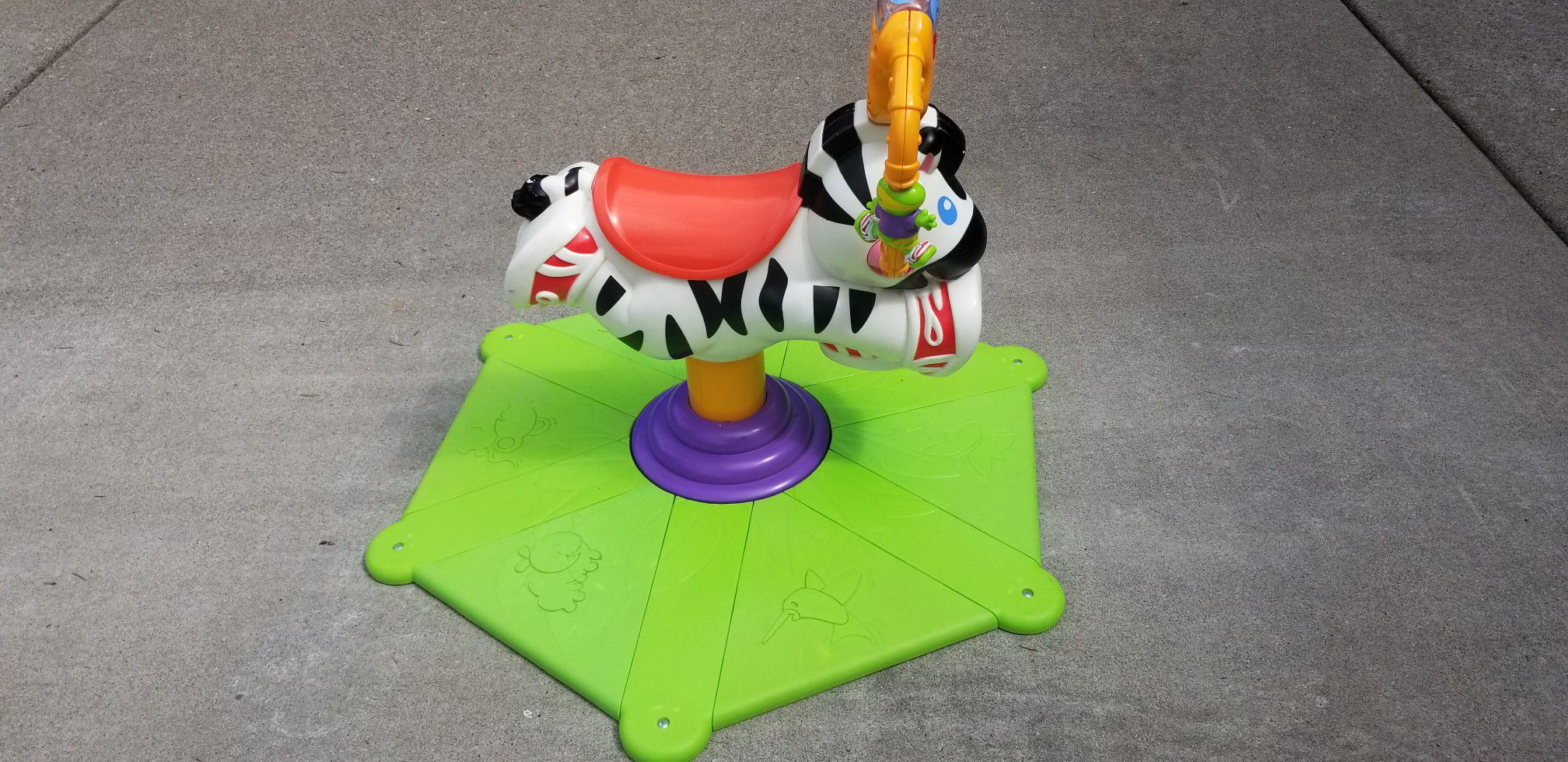 Zebra Jumper Toy For Kids (very fun)