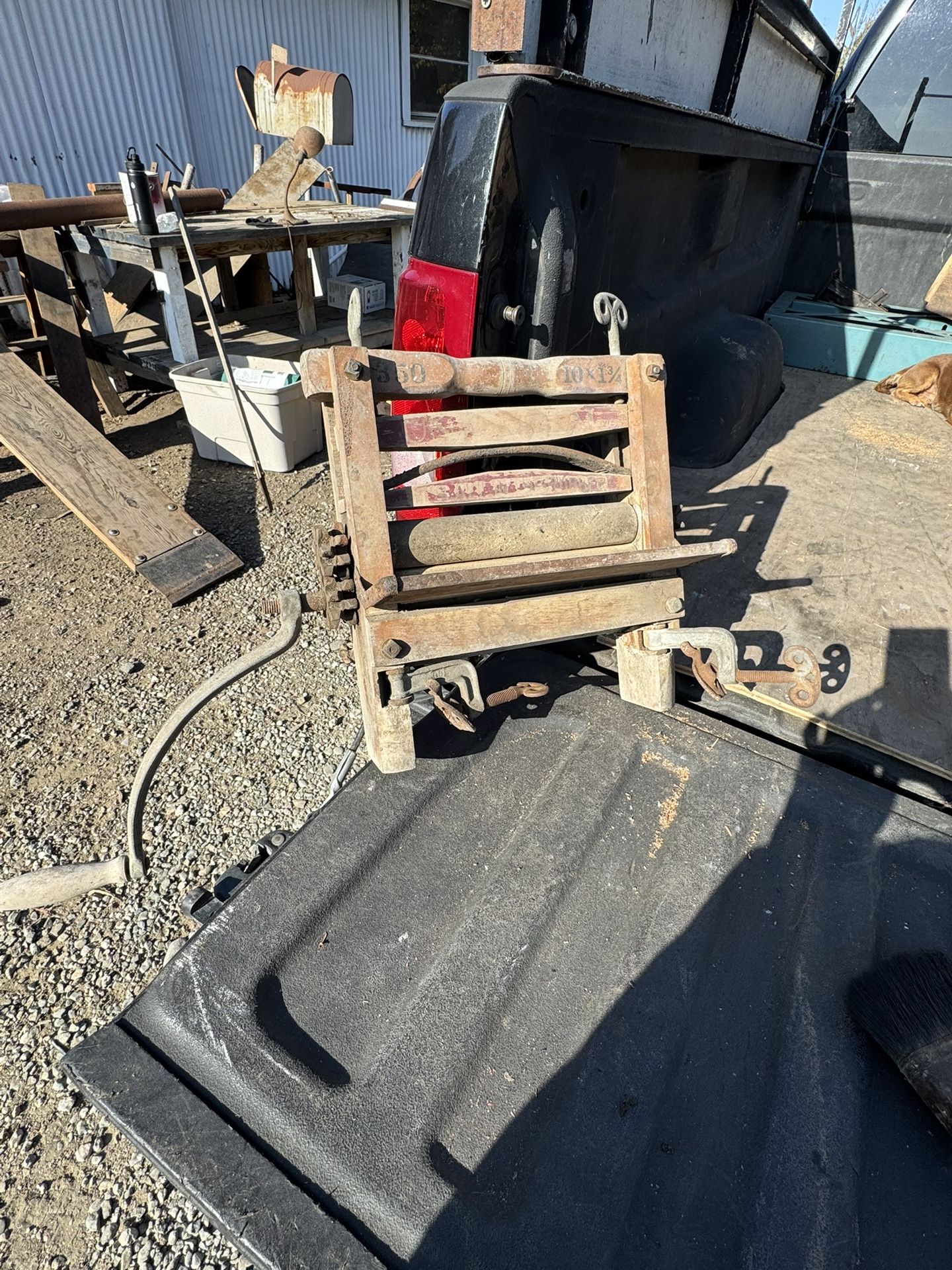 Antique 1924 Clothing Wringer