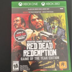 Used Red Dead Redemption, Rockstar Games, Xbox 360 (Used) 