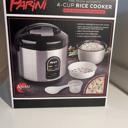 Parini 4 Cup Rice Cooker (brand New In A Box) Two Available 