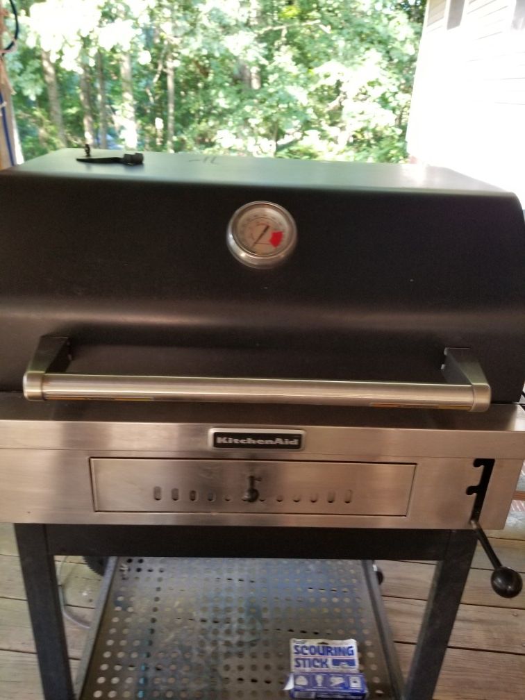Kitchenaid Charcoal Grill with cover for Sale in Douglasville, GA OfferUp