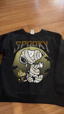 Peanuts Snoopy Halloween Spooky Sweatshirt
