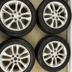 Chevy Malibu Rims & Tires – Fits 2017–2025 – 5x115 Bolt Pattern