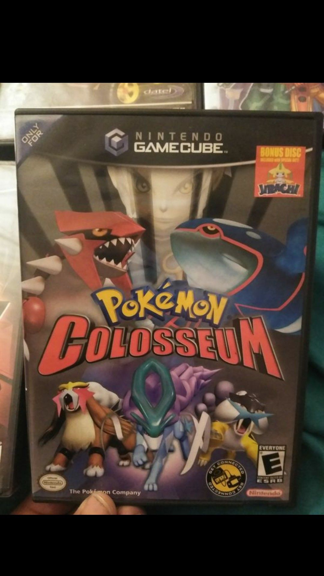 Pokemon Colosseum with jirachi bonus disk
