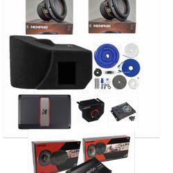 NEW FULL BASS AND VOICE PACKAGE INSTALLED FIT FORD CHEVY GMC TRUCKS CREW CABS