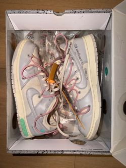 Off white Nike dunk lot 9 size 10.5