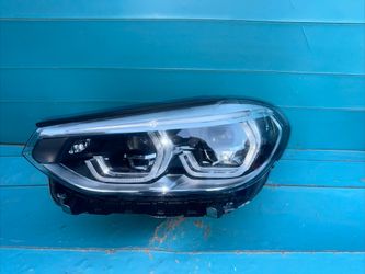 BMW X3 HEADLIGHT LEFT DRIVER 2018 2019 2020 2021 ADAPTIVE LED X4 OEM